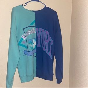 Color Block Sweatshirt!